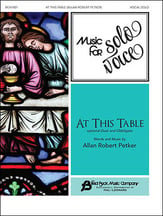 At This Table Vocal Solo & Collections sheet music cover